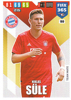 Niklas Sule Bayern Munchen 2020 FIFA 365 #180